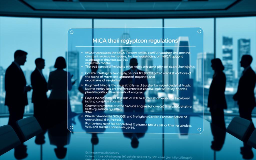 MiCA crypto regulations overview